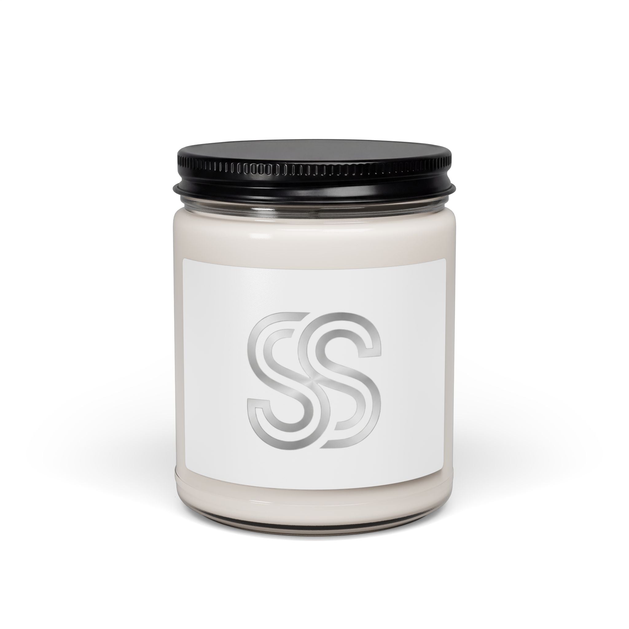 9oz Scented Soy Candle — Clean Linen Aromatherapy Jar