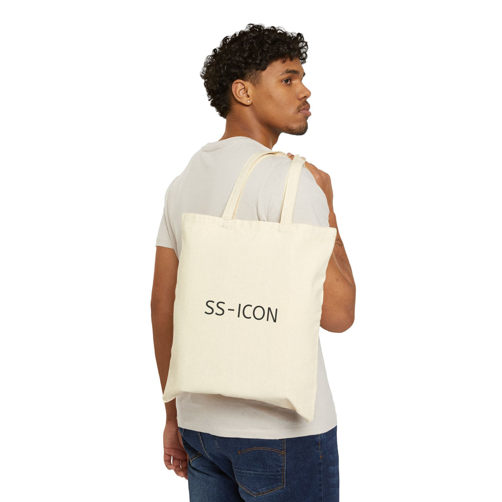Canvas Tote Bag — Minimal SS-ICON Cotton Shopper