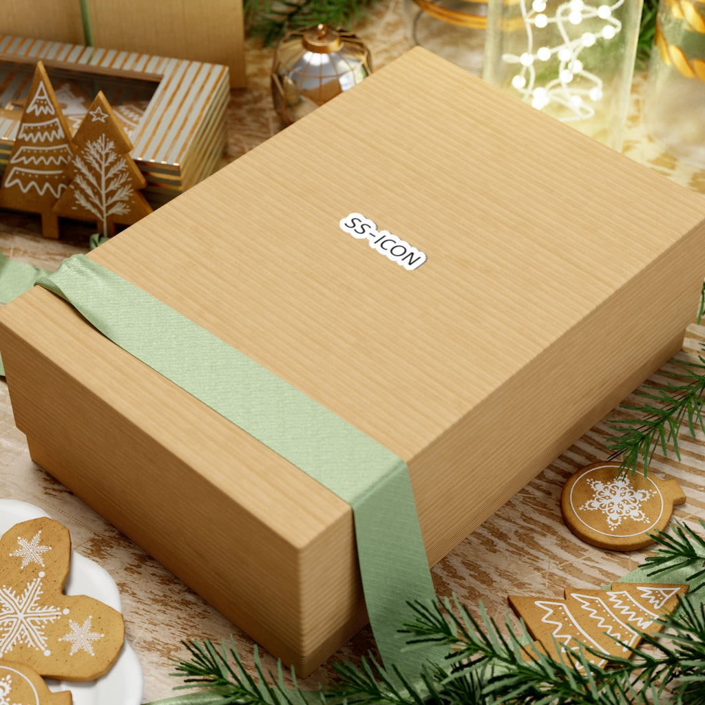 SS-ICON Kiss-Cut Sticker — Minimal Laptop Decal