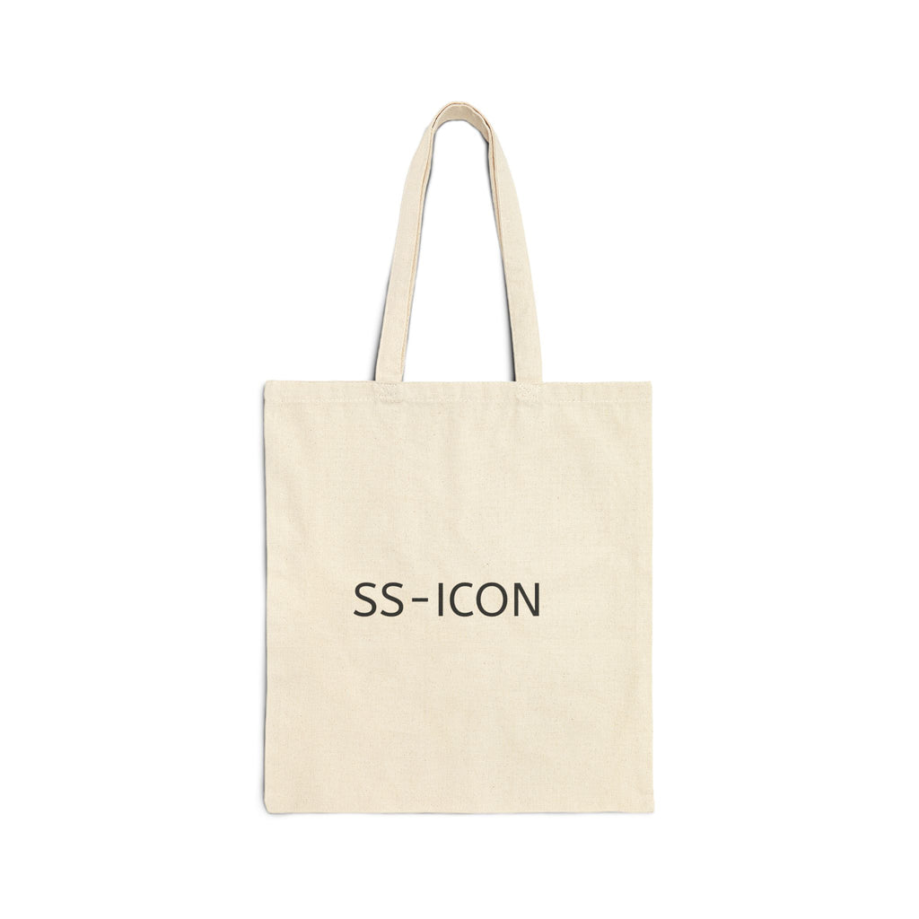 Canvas Tote Bag — Minimal SS-ICON Cotton Shopper