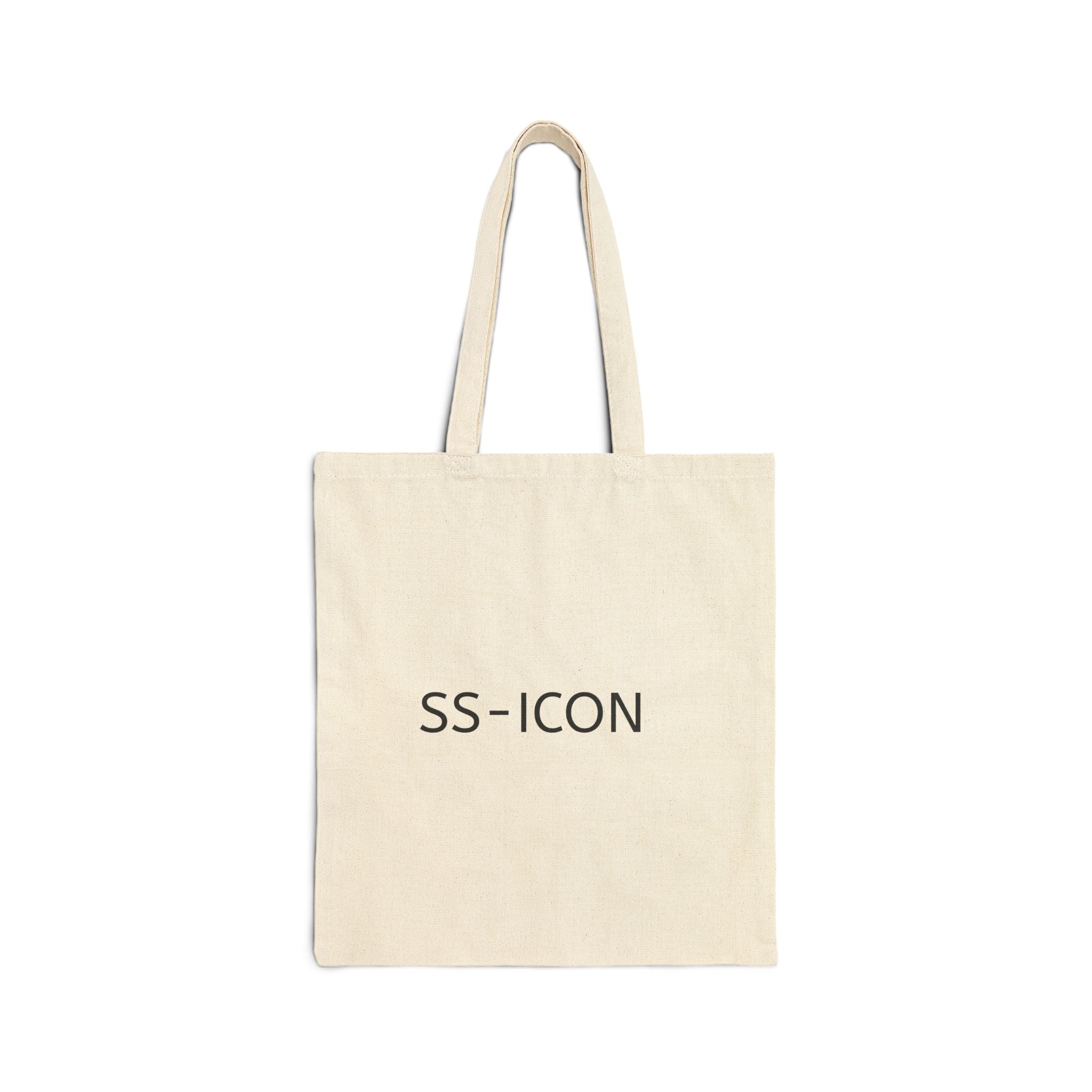 Canvas Tote Bag — Minimal SS-ICON Cotton Shopper