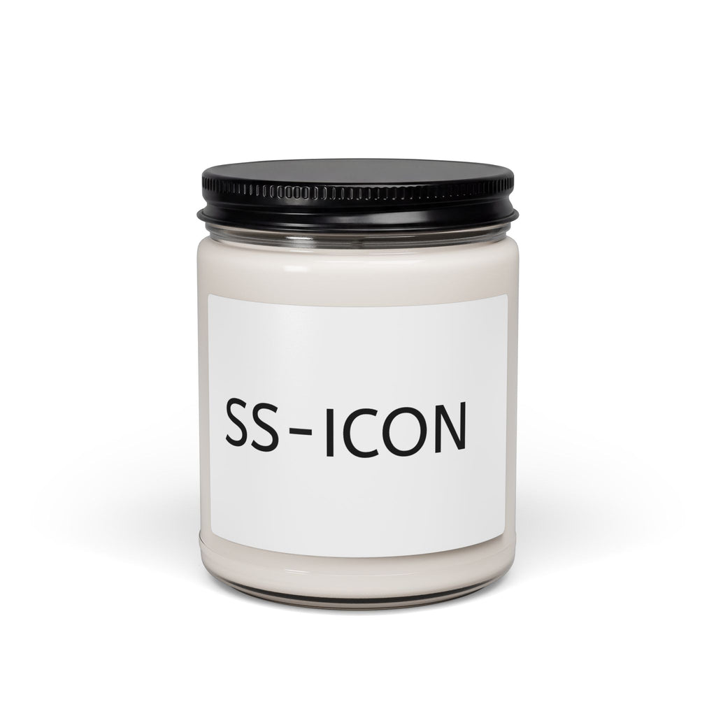 SS-ICON Scented Soy Candle 9oz — Clean Minimal Home Fragrance