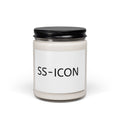 SS-ICON Scented Soy Candle 9oz — Clean Minimal Home Fragrance