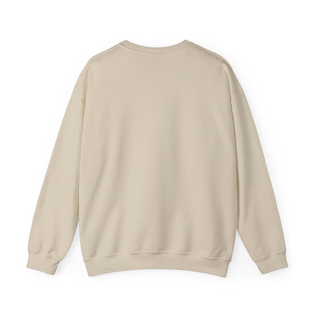Crewneck Sweatshirt with Subtle 'SS' Monogram – Minimalist Neutral Pullover