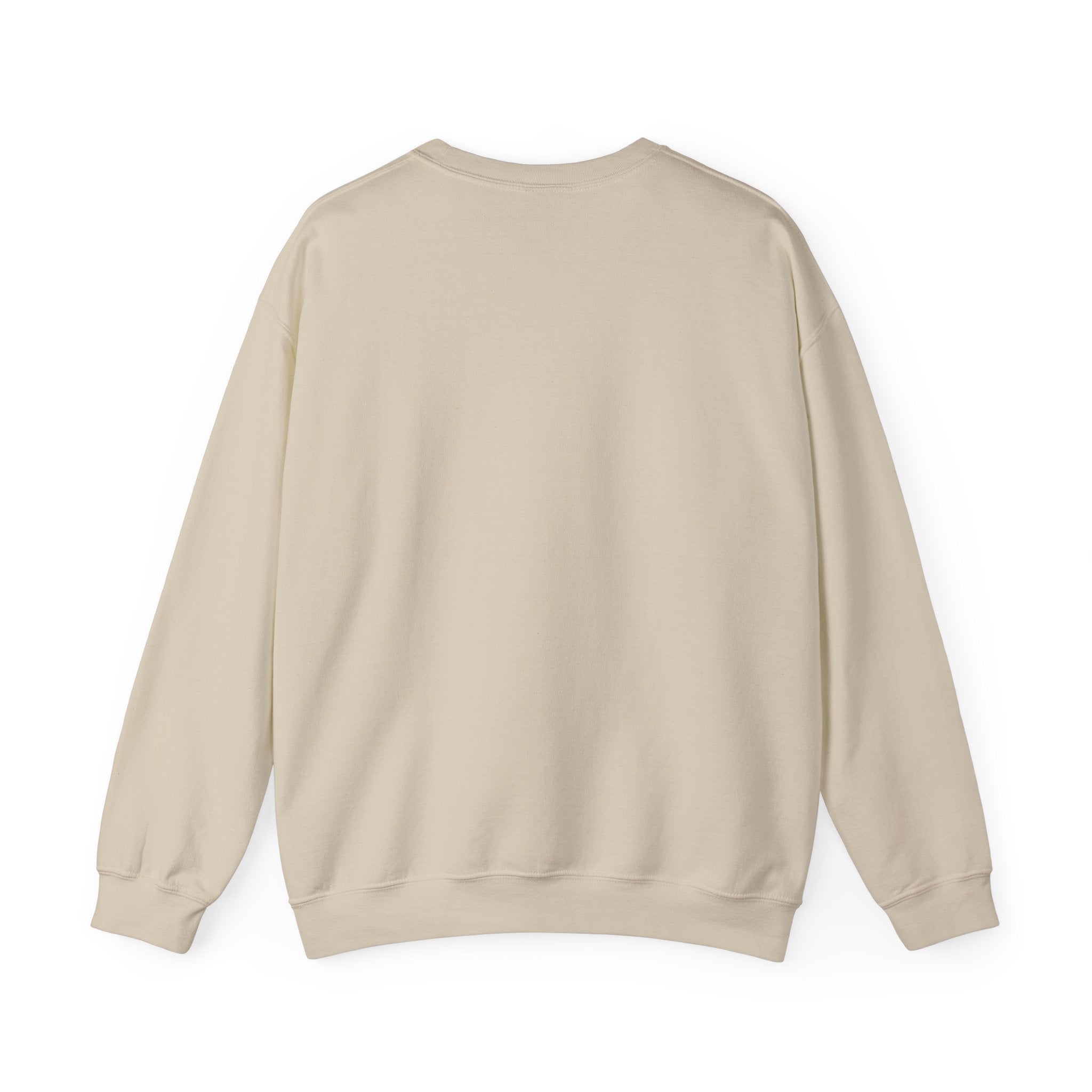 Crewneck Sweatshirt with Subtle 'SS' Monogram – Minimalist Neutral Pullover