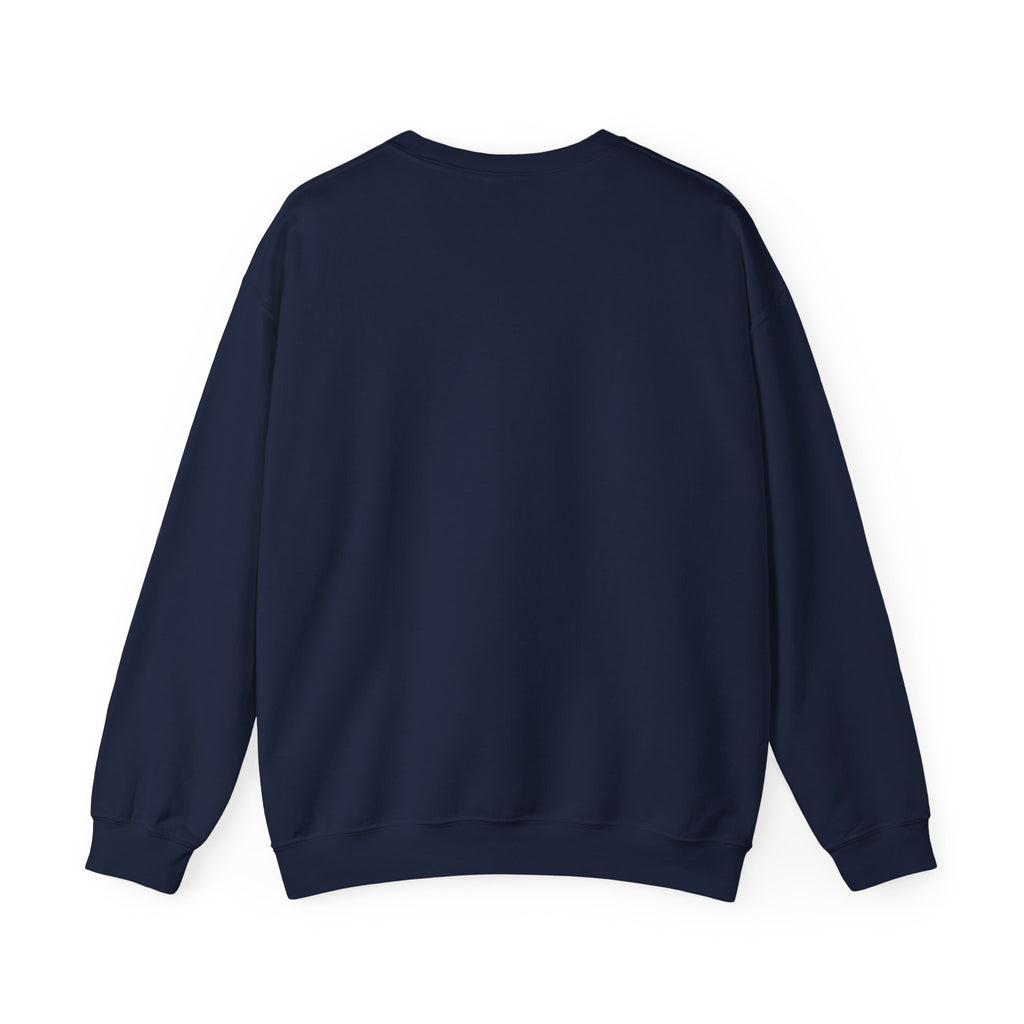 Crewneck Sweatshirt with Subtle 'SS' Monogram – Minimalist Neutral Pullover