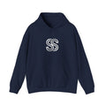 Minimal Double S Monogram Hoodie — Subtle Monogram Logo Sweatshirt