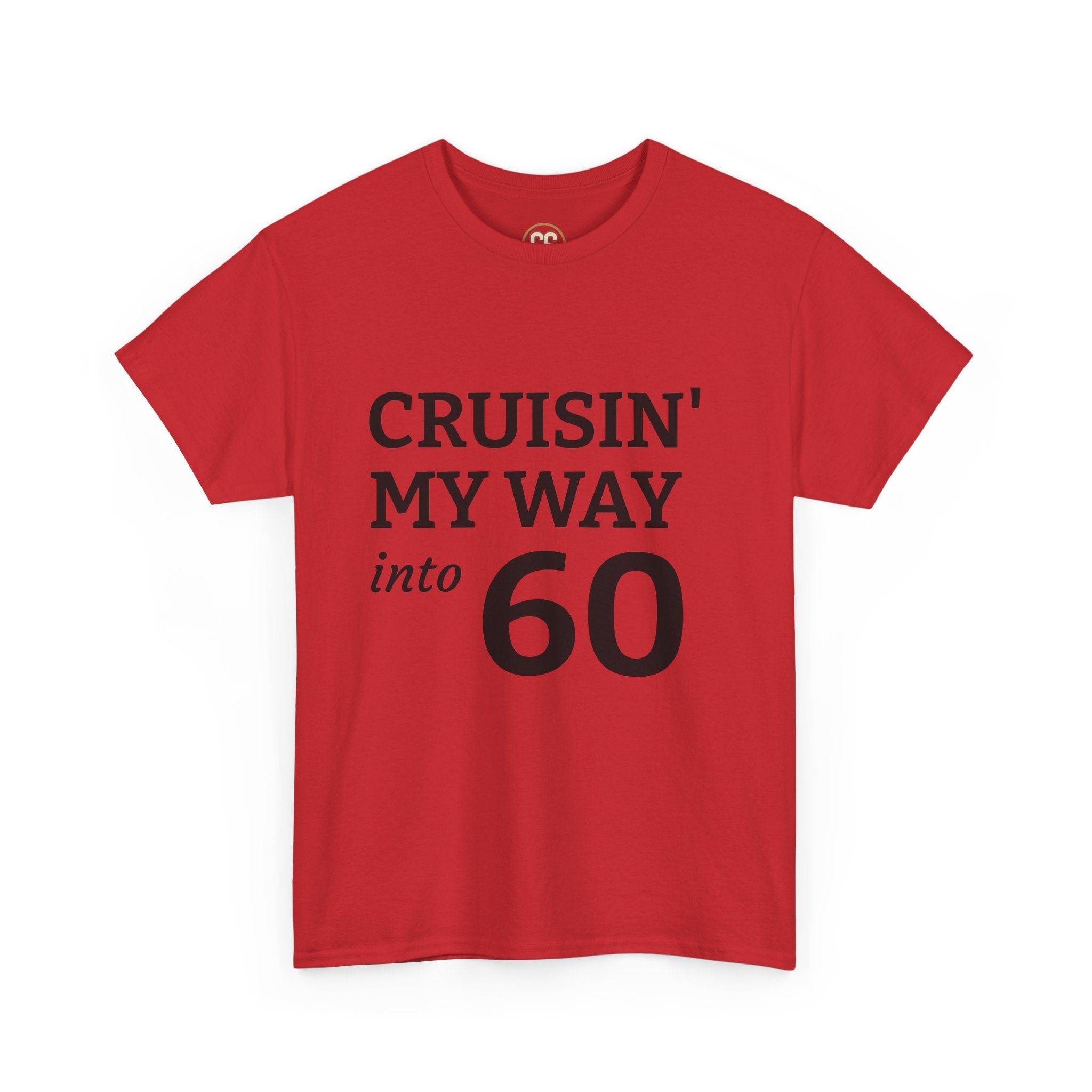 SS ICON Cruisin' My Way Into 60 T-Shirt — Funny 60th Birthday Tee