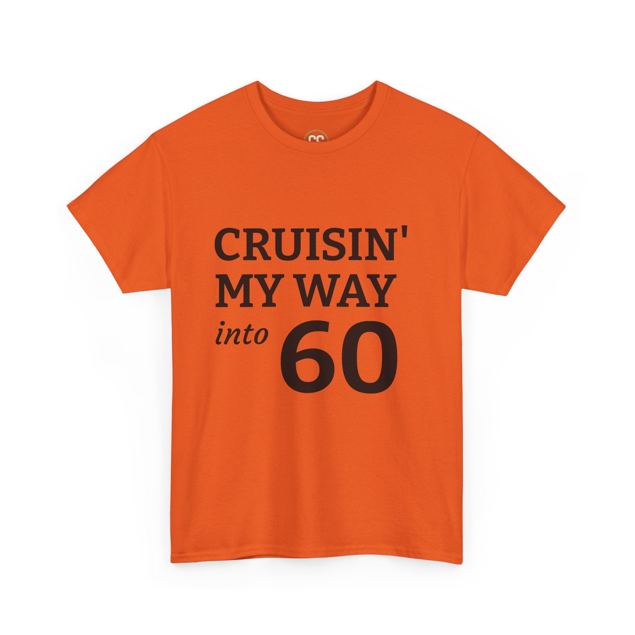 SS ICON Cruisin' My Way Into 60 T-Shirt — Funny 60th Birthday Tee