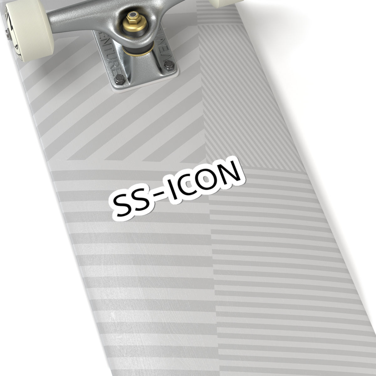 SS-ICON Kiss-Cut Sticker — Minimal Laptop Decal